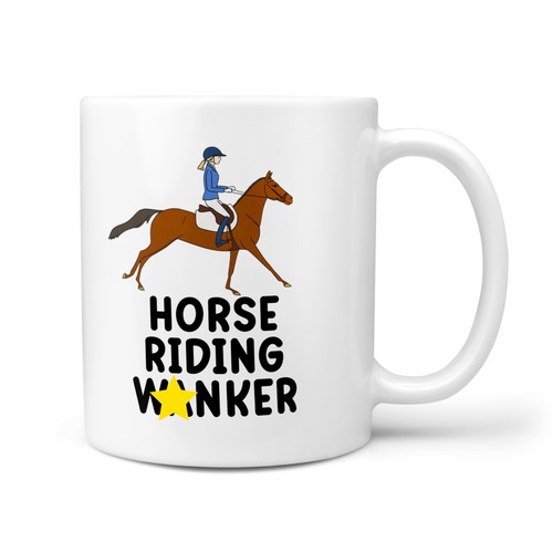 Funny rude horse riding - &,