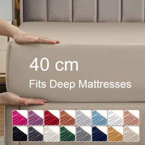 Extra deep fitted sheet - deep,