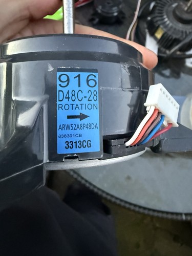 Fan motor 916 d48c - 916, d48c-28