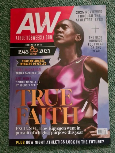 Athletics weekly magazine - weekly,
