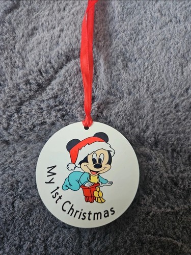 1st christmas tree decoration - 1st,