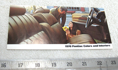 Original 1970 pontiac colors - original,