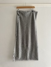 Zadig & Voltaire Embellished Grey Square Scarf - 90 x 90CM 