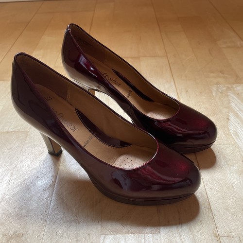 Clarks anika kendra burgundy - clarks,