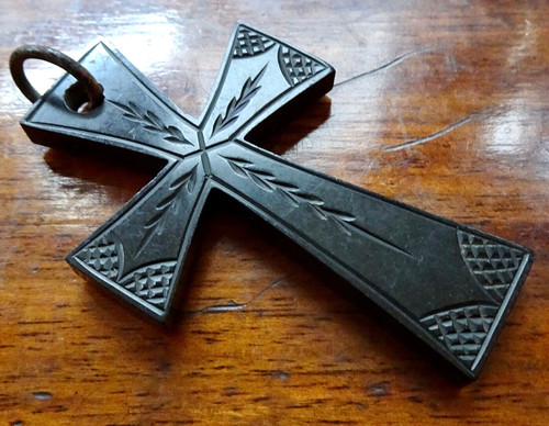Antique victorian black - victorian, 2.6"