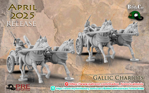 28mm gallic chariot gaul - gallic,
