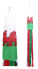 Wales Welsh Dragon Flag 5'