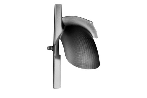 Carbon rear fender for - carbon,