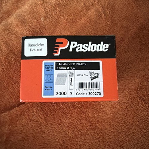 Paslode f16 angled - angled, nails