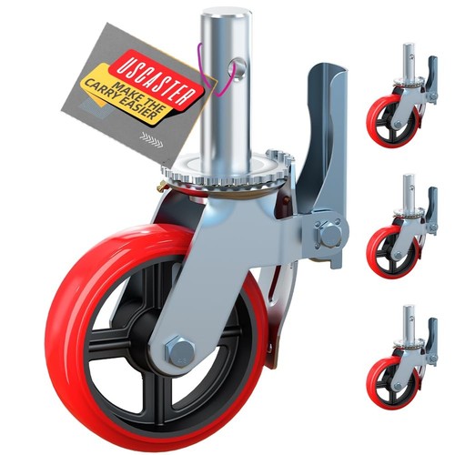 8in scaffolding wheels - 8in, set
