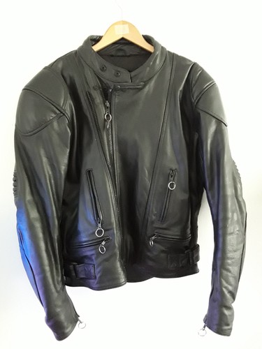 Rst plain black - used, leather