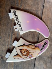 Retro Betty Xrated Fins For Surf Board. Discontinued. Collectable. 2 Fins.