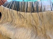 Crushed Silk Pinch Pleat