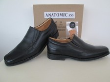 ANATOMIC & CO.  FORMOSA GEL MENS QUALITY BLACK SOFT LEATHER  SHOES SIZE 11 EU 46
