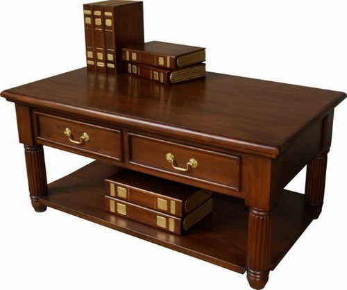Mahogany coffee table 2 - coffee,