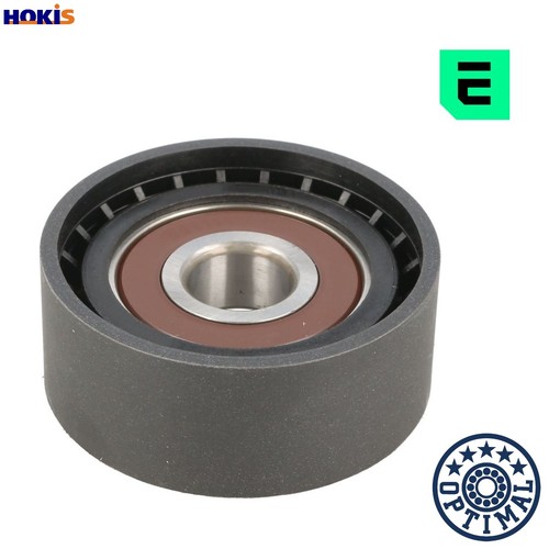 Deflectionguide pulley vribbed - pulley,