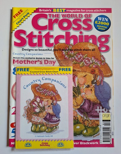 Cross stitching magazine feb - stitching,