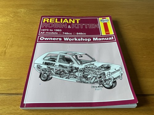 Reliant robin and kitten - robin,