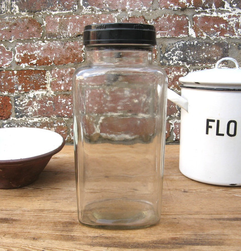 Vintage glass sweet - vintage, jar-