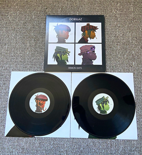 Gorillaz demon days black - gorillaz,