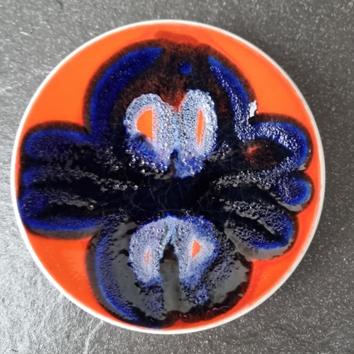 Poole pottery delphis pin dish - pottery,