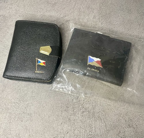 Leather wallet and - and, purse