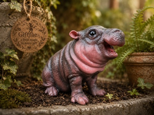 Pygmy hippo miniature - pygmy,