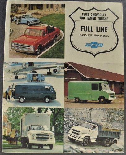 1968 chevrolet truck brochure - 1968,