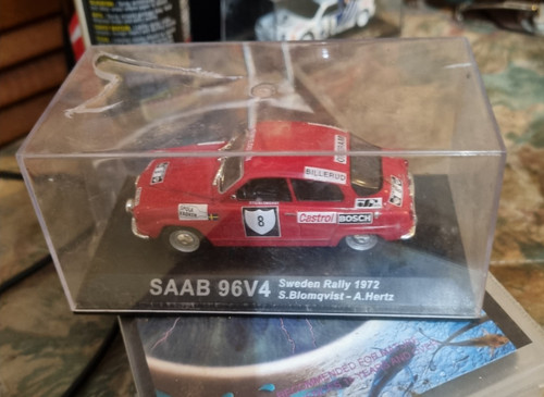 Saab 96v4 sweden rally 1972 - sweden,