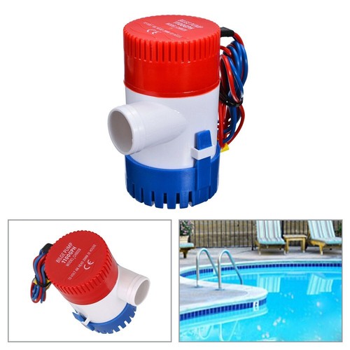 12v 1100gph mini marine - 12v/1100gph, bilge