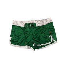 G-STAR Women's Green/White 50 Elektra Shorts Parsley RRP £40