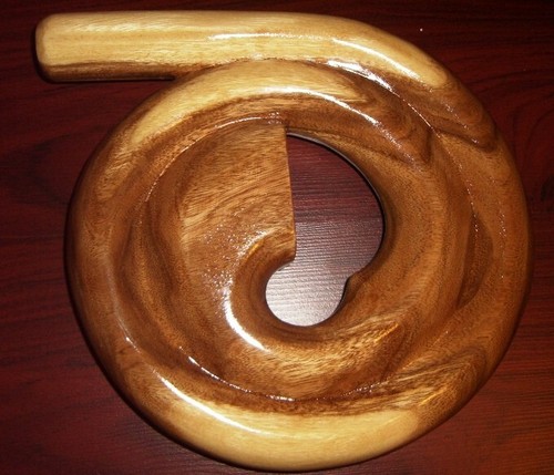 Didgeridoo spiral snail shell - spiral,