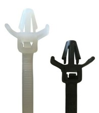 Push Mount Cable Ties Winged &