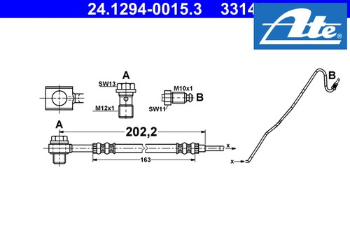 Brake caliper rear - rear, right