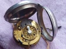 Antique French Silver Verge