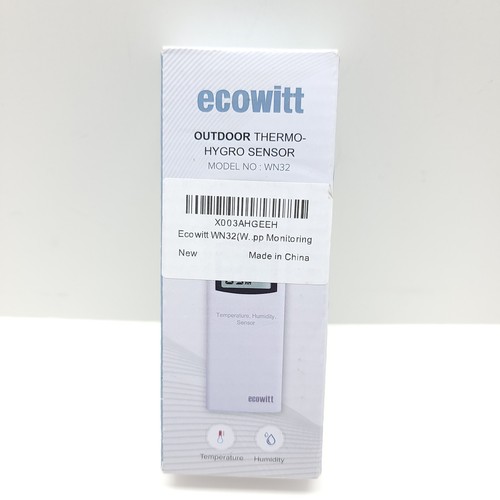 Ecowitt outdoor thermo - outdoor, thermo-hygro
