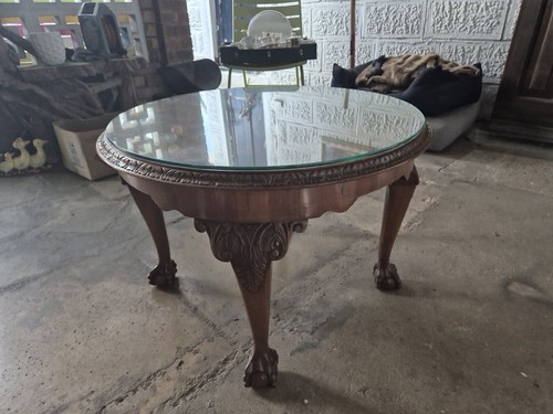 Antique walnut burr veneered - burr,