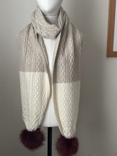 DENTS Wool Blend Cable Knit