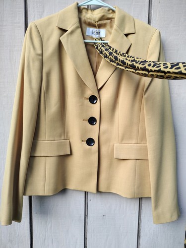 Suit mustard gold blazer - suit,