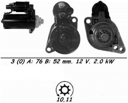 Genuine wai starter motor for - motor,