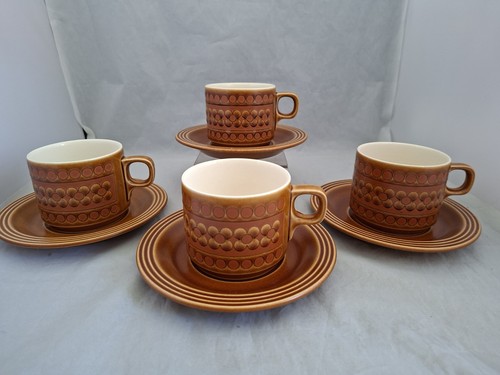 Hornsea pottery saffron cups - saffron, 4