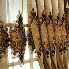 DIY Embroidery Curtain Fabric Mesh Drapery Cloth Tulle Window Drape Material UK