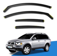 Volvo XC90 MK1 2003-2015 5 Door SUV Wind Deflectors 4pc Edgevisors Tinted