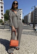 Zara woman Geometric Print