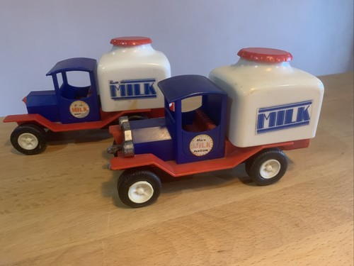 Vintage marx milk - milk, wagon