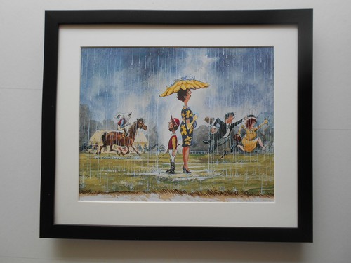 Norman thelwell horse racing - norman,
