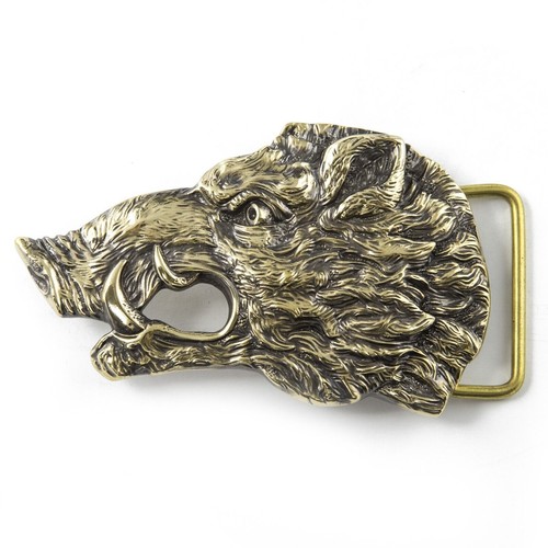 Belt buckle wild - boar, head