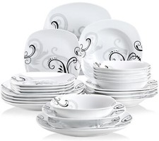 VEWEET ZOEY 24Piece Dinner Set