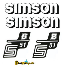 4 piece decor set Simson S51 B