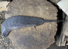 Vintage Elwell 389-10 Pontypool Pattern Billhook Broad Arrow 1951 (Thick Nose)